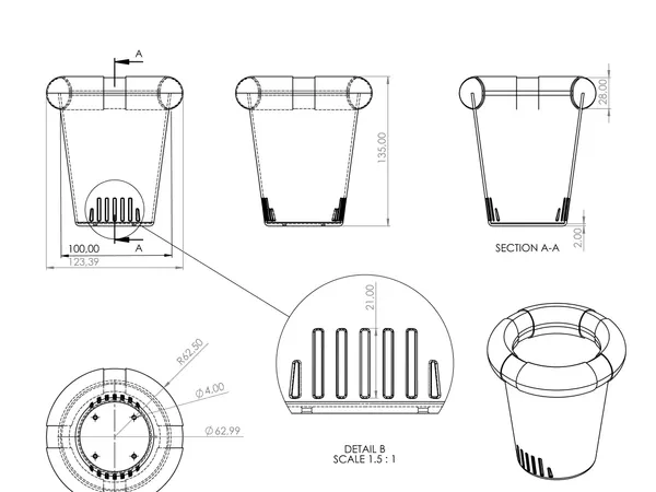 Chlorine dispenser.
