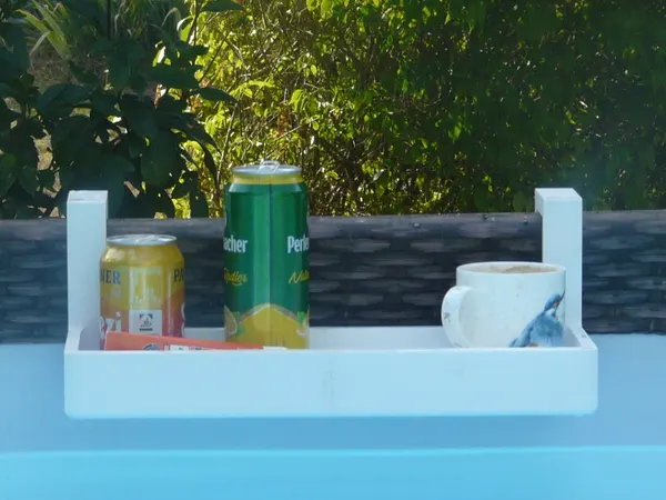 Poolside Drink & Glasses Holder