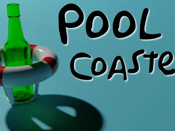 Swimming Pool Coaster Lifebelt Lifebuoy Design