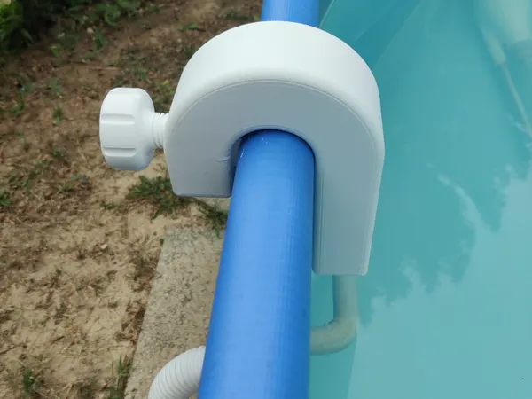 Poolside clamp