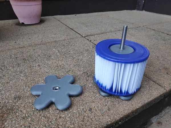 Centrifugal Hot Tub Filter Cleaner (drill powered)