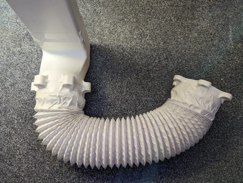 Magnetický konektor potrubí 100 mm — 3D tištěná příruba