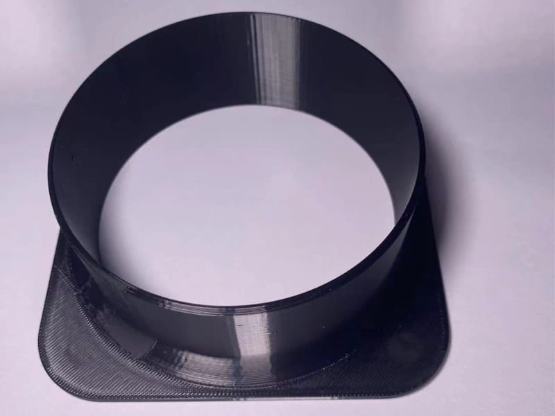 Ventilační příruba 100 mm s magnety — 3D tištěná příruba