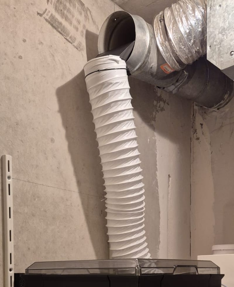 Redukce 100/125 mm s kolenem 90° — 3D tištěná příruba