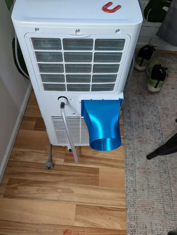 Exhaust vent adapter for portable air conditioner AC aircon