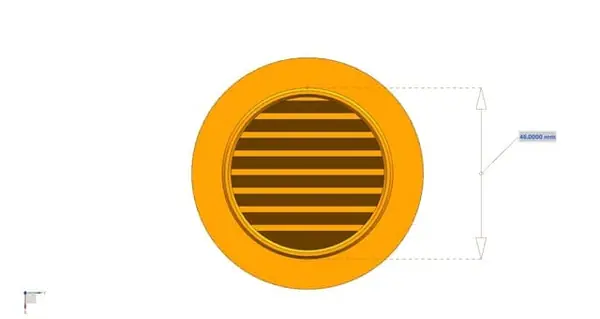 ventilation grille for 50mm pipe