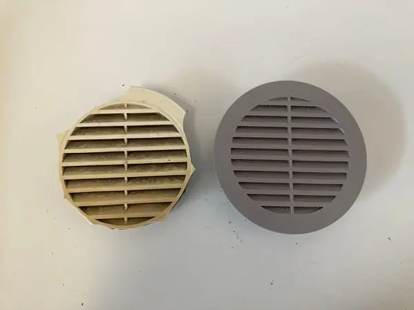 Round Air Vent Cover with Filter