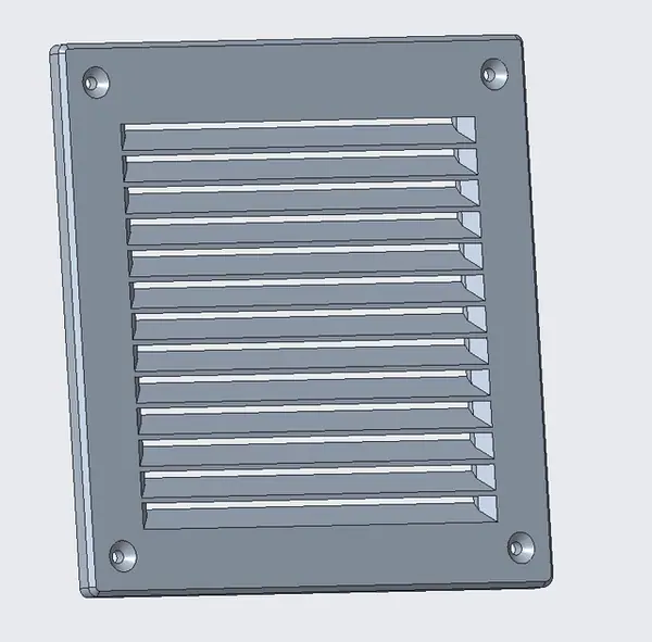 EXTERIOR VENTILATION GRILLE