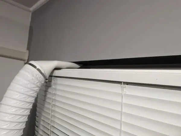 100mm air duct window adapter